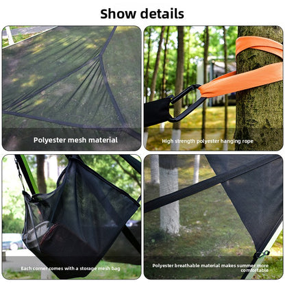 Breathable Mesh Triangle Hammock