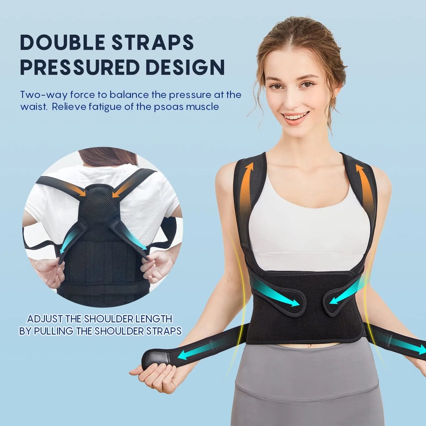 Breathable Posture Correction Support Belt