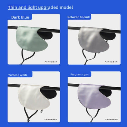 Breathable silk eye mask