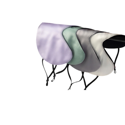 Breathable silk eye mask
