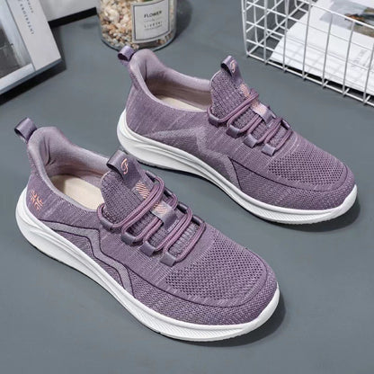 Breathable soft-soled casual sports shoes for women