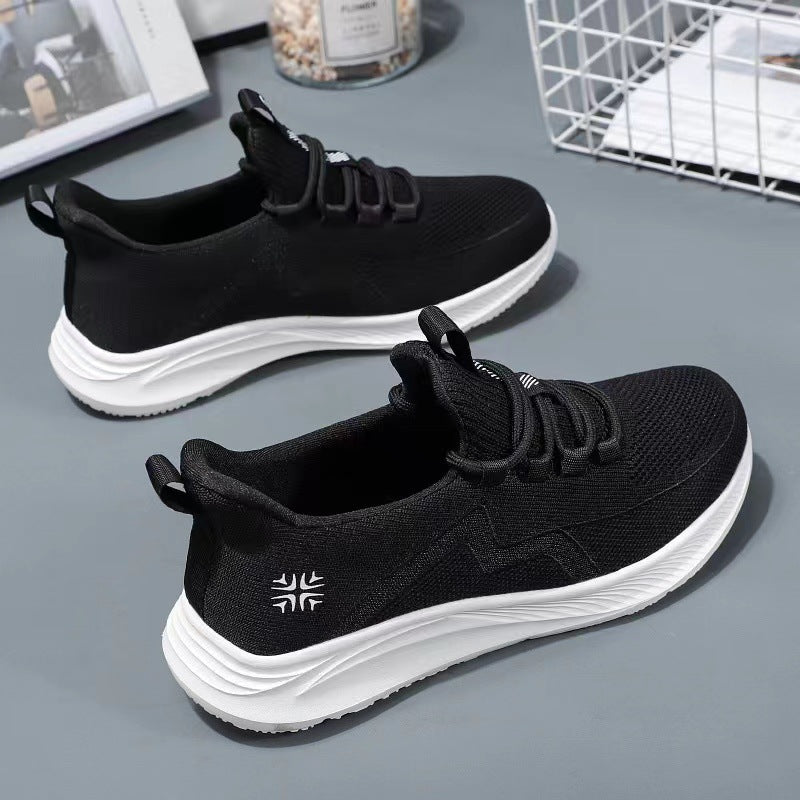 Breathable soft-soled casual sports shoes for women