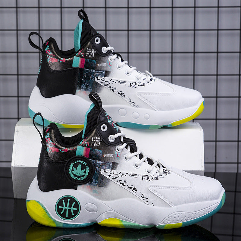 Breathable sports shoes for teenagers and men's foreign trade shoes