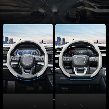 Breathable steering wheel handlebar covers