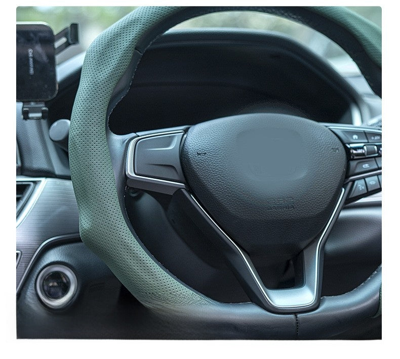 Breathable steering wheel handlebar covers