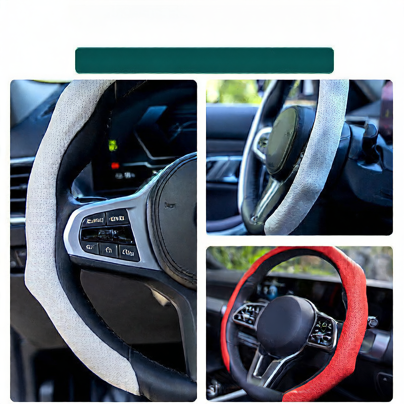 Breathable steering wheel handlebar covers