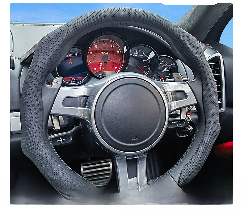 Breathable steering wheel handlebar covers