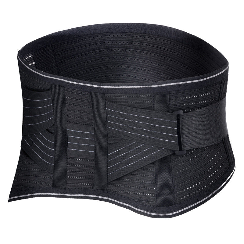Breathable Waist Support Belt with Flexible Strips
