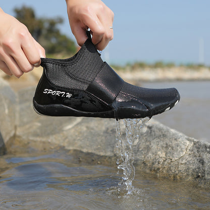 Breathable Water Sports Shoes with Rubber Sole