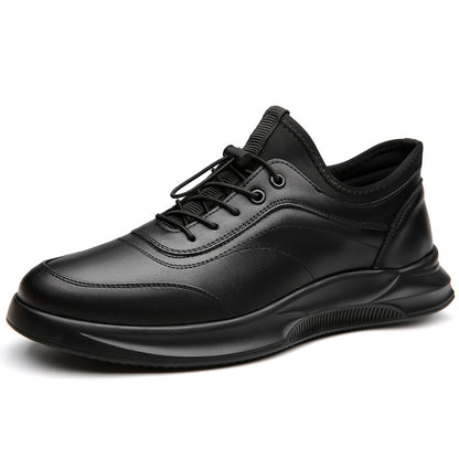 Breathable white sports shoes for travel