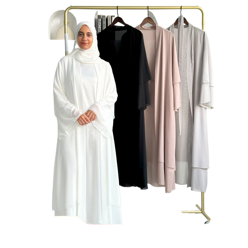 Breathable women's cardigan robe