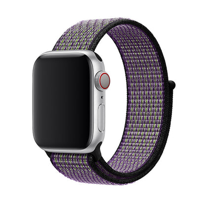 Breathable woven loop Velcro watch strap