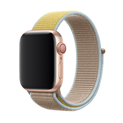 Breathable woven loop Velcro watch strap