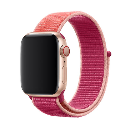 Breathable woven loop Velcro watch strap
