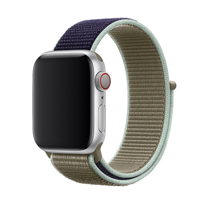 Breathable woven loop Velcro watch strap