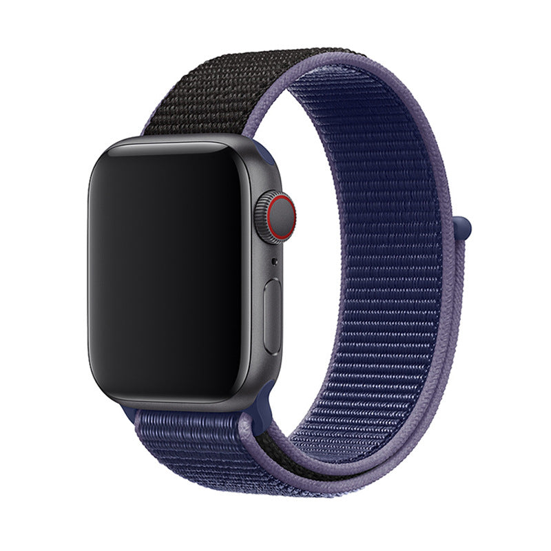 Breathable woven loop Velcro watch strap