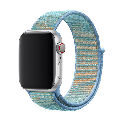 Breathable woven loop Velcro watch strap
