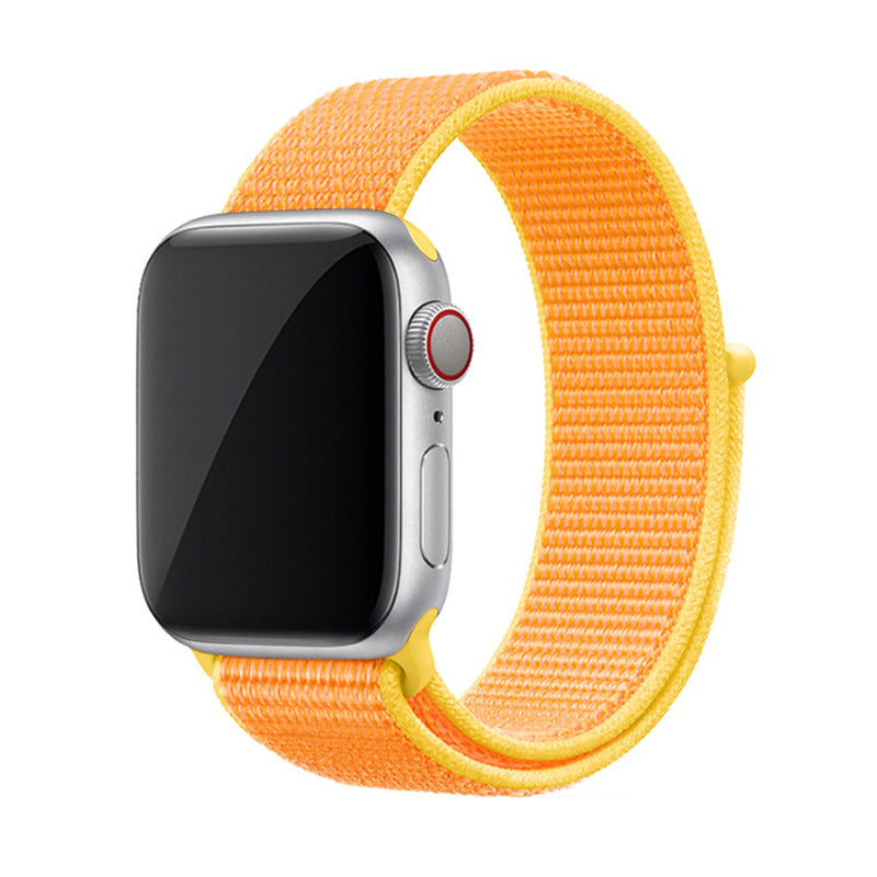 Breathable woven loop Velcro watch strap