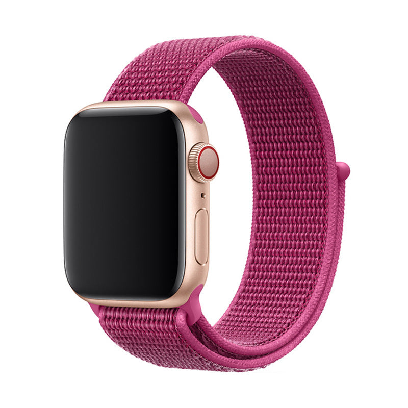 Breathable woven loop Velcro watch strap