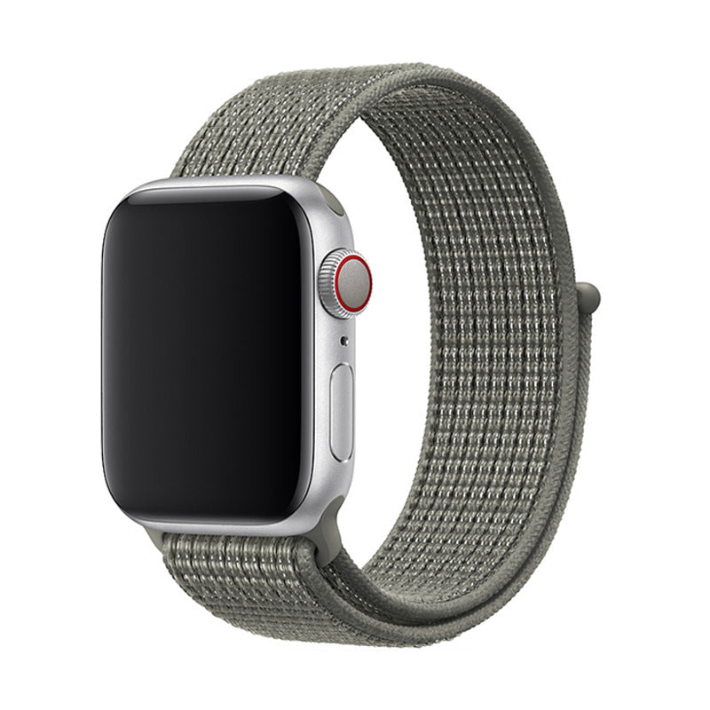 Breathable woven loop Velcro watch strap
