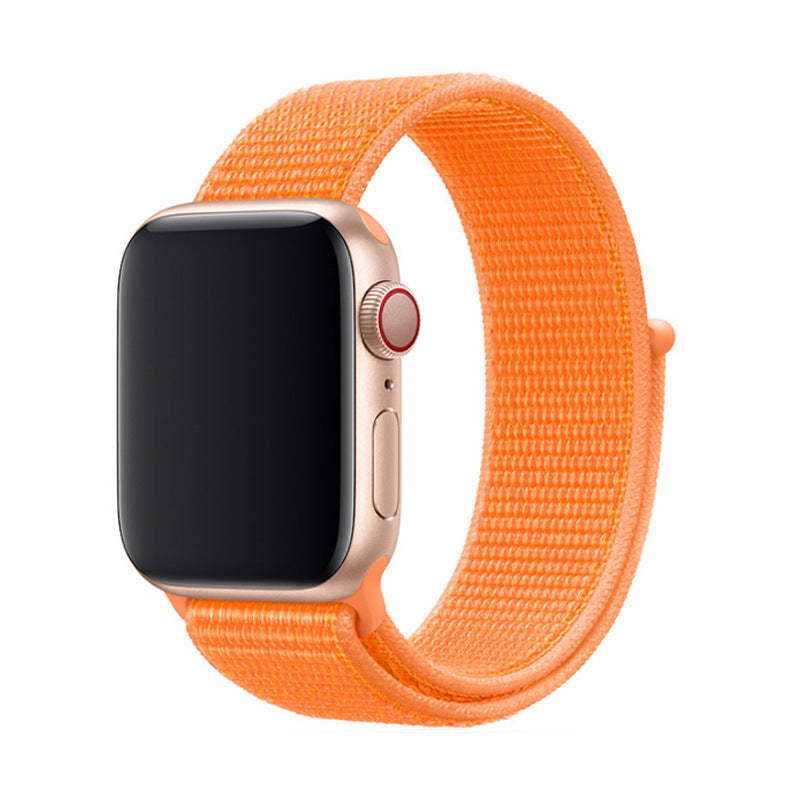 Breathable woven loop Velcro watch strap
