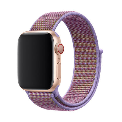 Breathable woven loop Velcro watch strap