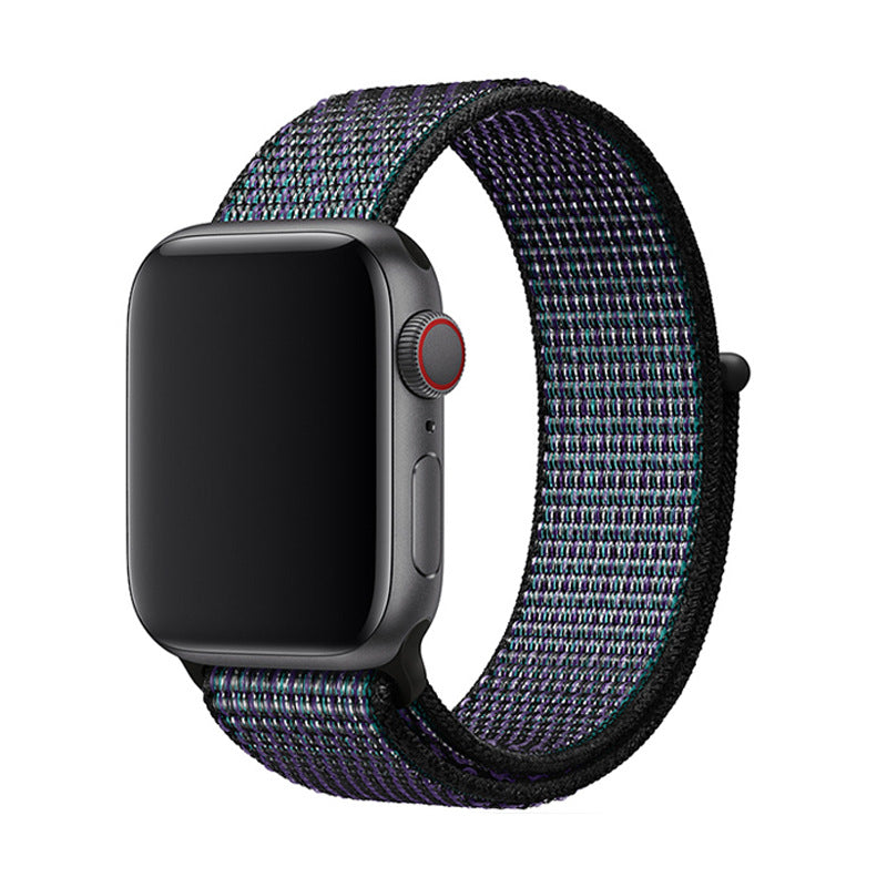 Breathable woven loop Velcro watch strap