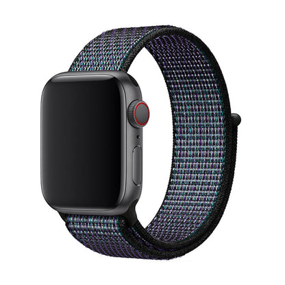 Breathable woven loop Velcro watch strap