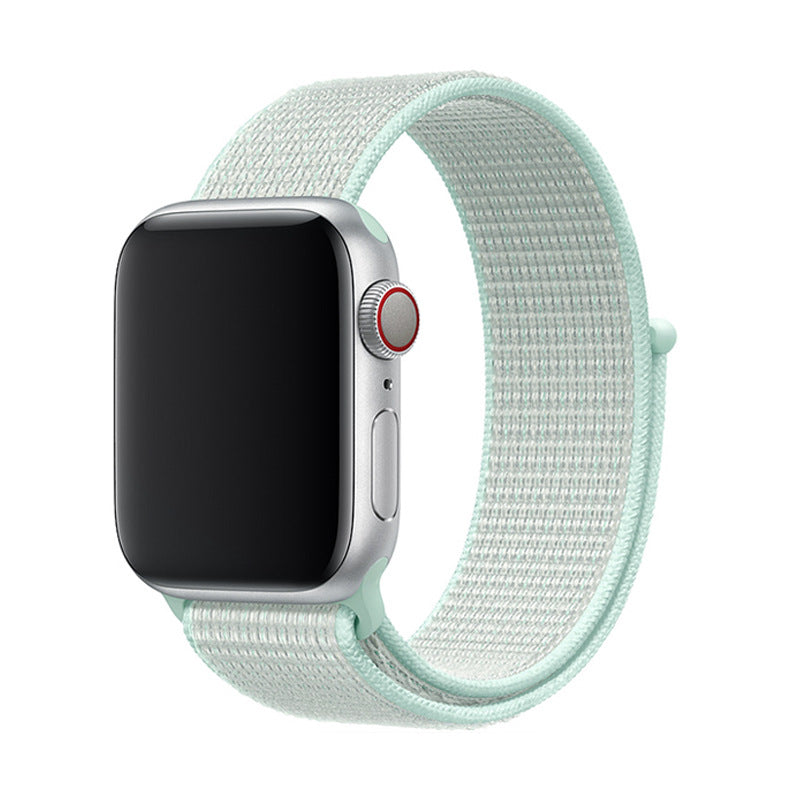 Breathable woven loop Velcro watch strap