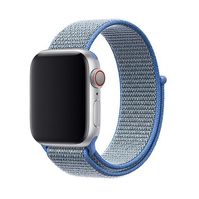 Breathable woven loop Velcro watch strap