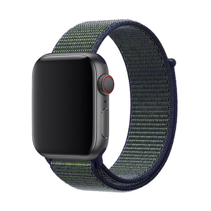 Breathable woven loop Velcro watch strap