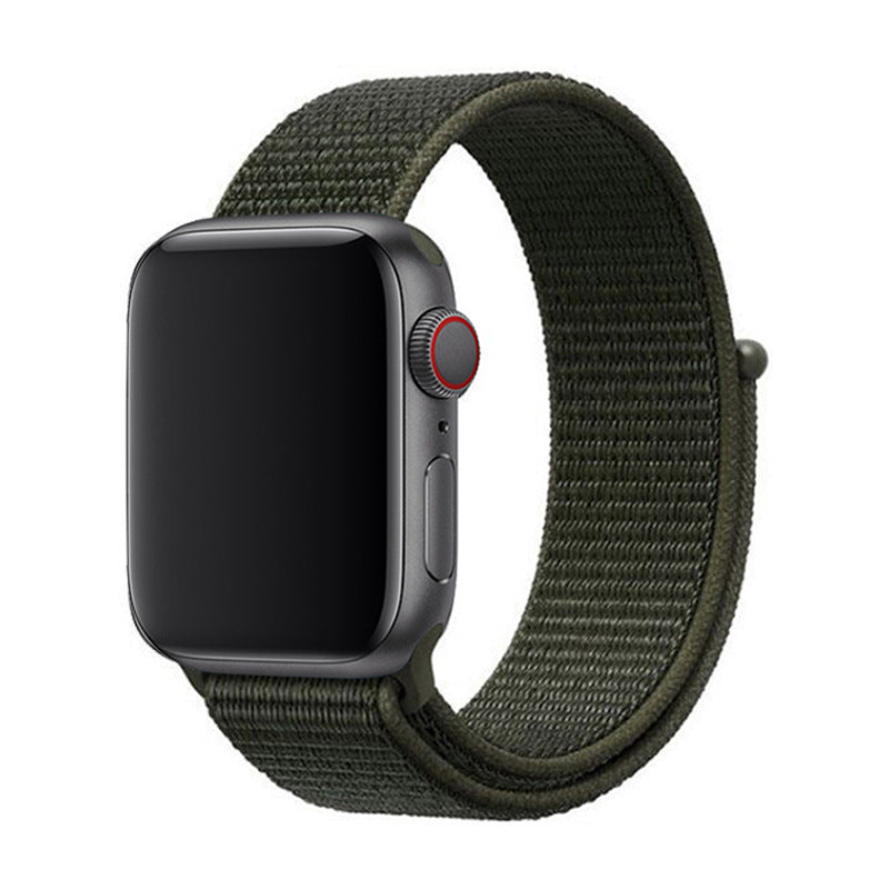 Breathable woven loop Velcro watch strap