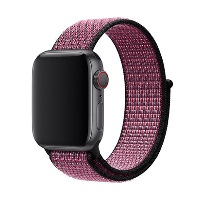 Breathable woven loop Velcro watch strap