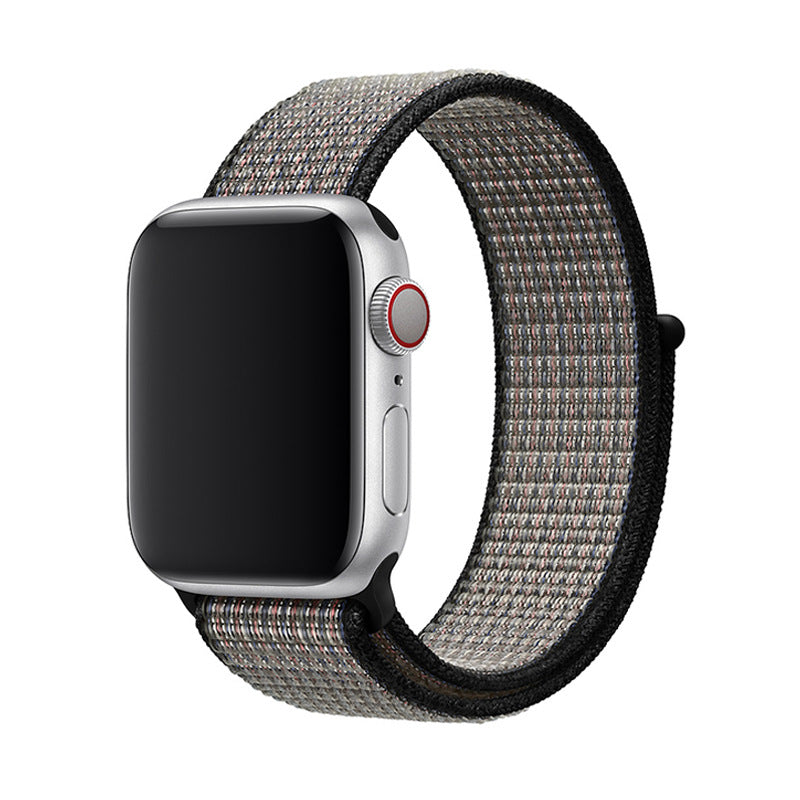 Breathable woven loop Velcro watch strap