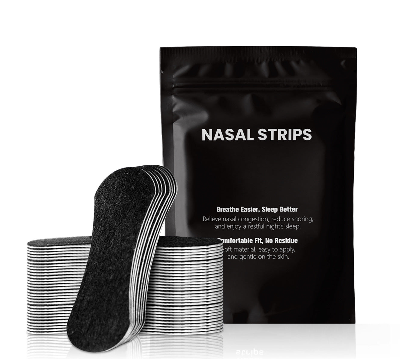 Breathing nasal strip