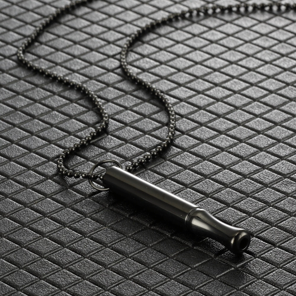 Breathing Therapy Whistle Necklace