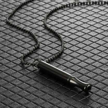 Breathing Therapy Whistle Necklace