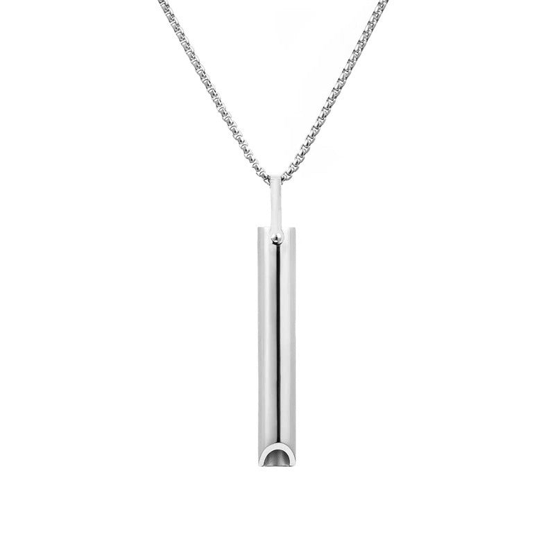 Breathing Therapy Whistle Necklace