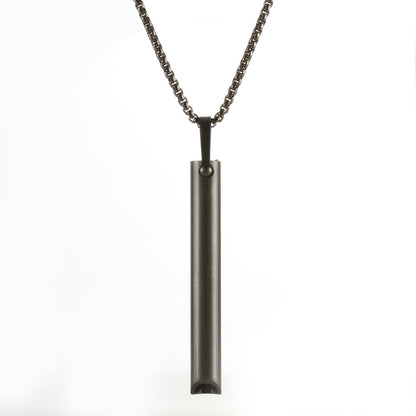 Breathing Therapy Whistle Necklace