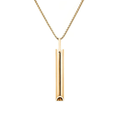 Breathing Therapy Whistle Necklace