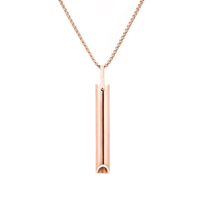 Breathing Therapy Whistle Necklace