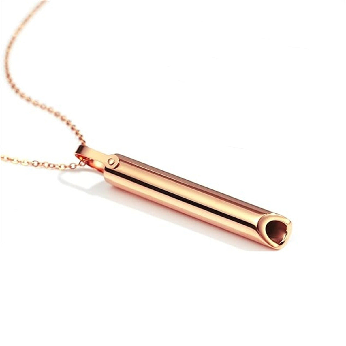 Breathing Therapy Whistle Necklace