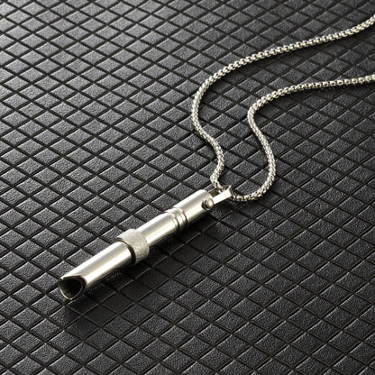 Breathing Therapy Whistle Necklace