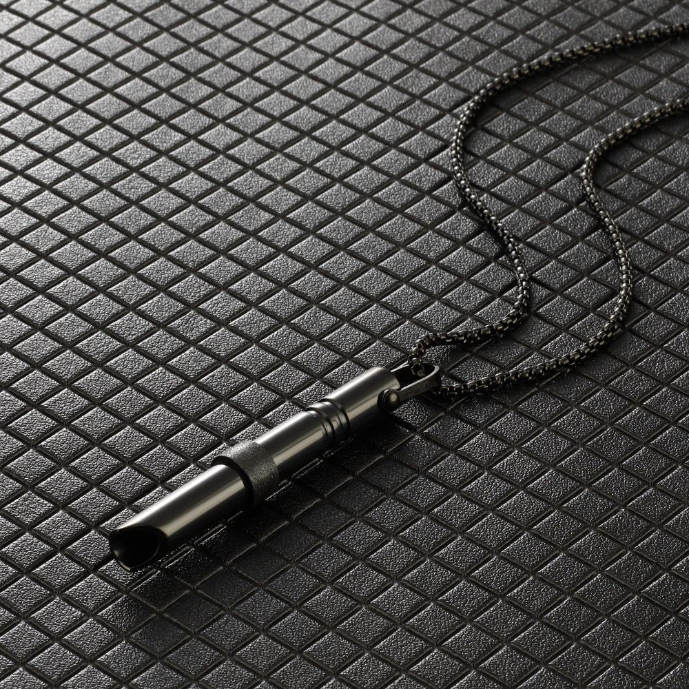 Breathing Therapy Whistle Necklace