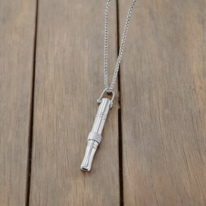 Breathing Therapy Whistle Necklace