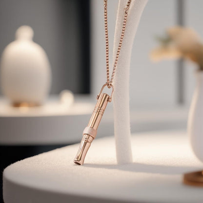 Breathing Therapy Whistle Necklace