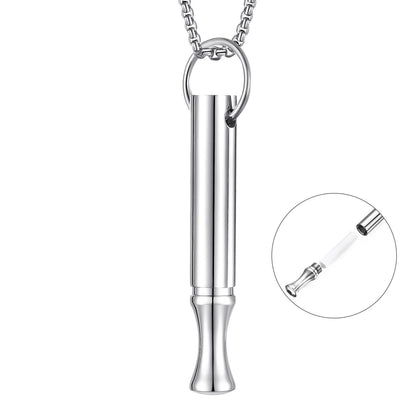 Breathing Therapy Whistle Necklace