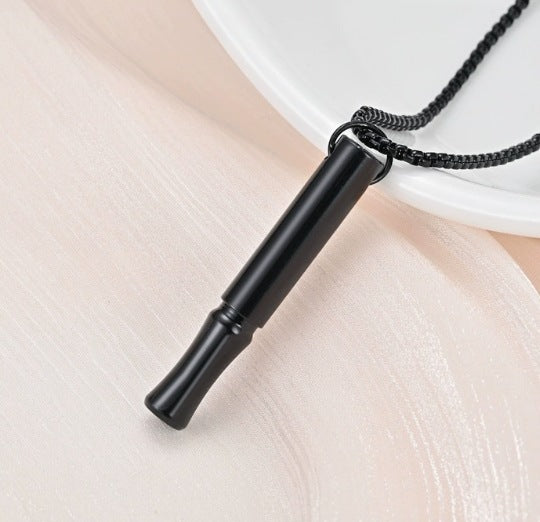 Breathing Therapy Whistle Necklace