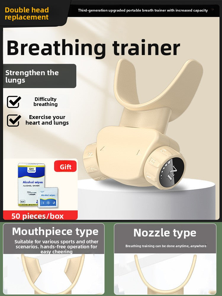 Breathing trainer