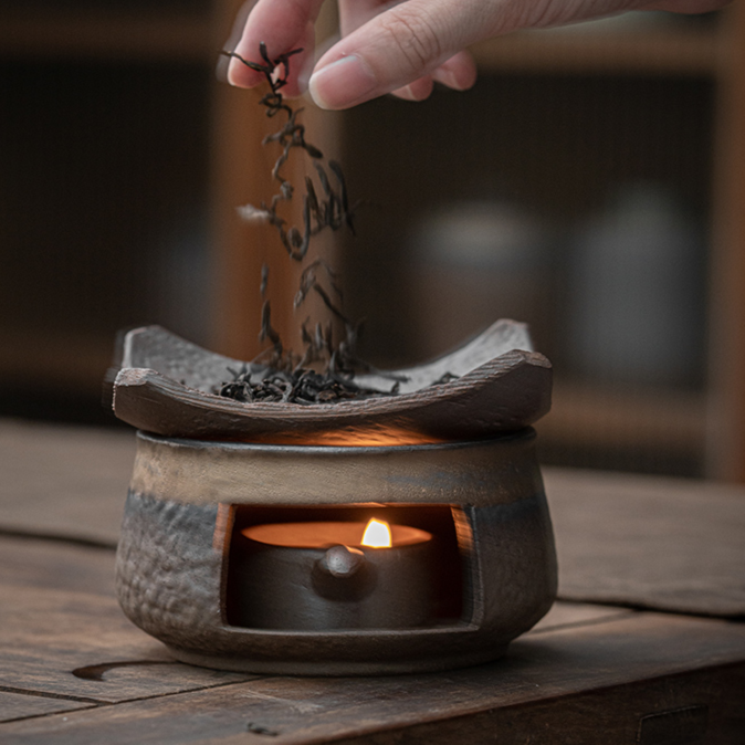 Brewing tea stove